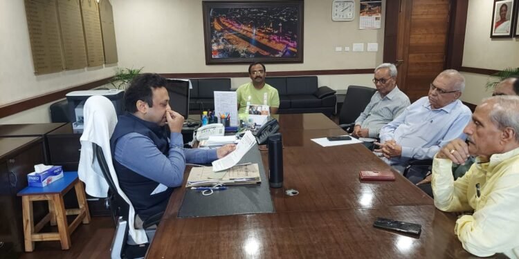 NUJI Delegation Met Principal Secretary