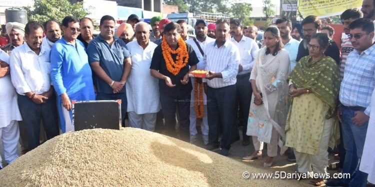 प्रदेश सरकार द्वारा किसानों का एक-एक दाना खरीदा जाएगा–धान खरीद प्रक्रिया के दौरान किसानों नहीं आने दी जाएगी कोई परेशानी