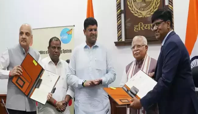 हरियाणा में एमएसएमई पारिस्थितिकी तंत्र होगा और सुदृढ़