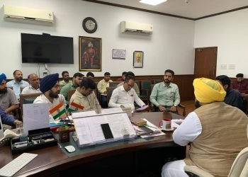 हरजोत सिंह बैंस द्वारा नंगल फ्लाईओवर का काम 30 नवंबर तक पूरी तरह मुकम्मल करने के हुक्म