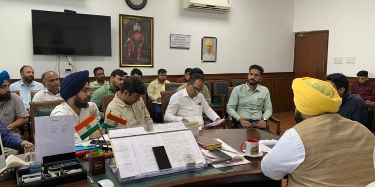 हरजोत सिंह बैंस द्वारा नंगल फ्लाईओवर का काम 30 नवंबर तक पूरी तरह मुकम्मल करने के हुक्म