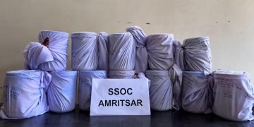 पंजाब पुलिस द्वारा अमरीका आधारित सरवन सिंह द्वारा चलाए जा रहे नशा तस्करी रैकेट का पर्दाफाश; 12 किलो हेरोइन समेत एक काबू  
