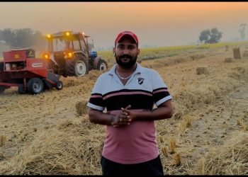  धान की पराली से लाखों रुपए कमा रहा है मालेरकोटला का किसान  