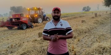  धान की पराली से लाखों रुपए कमा रहा है मालेरकोटला का किसान  