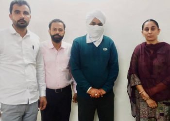 ज़मानत लेने में मदद के बदले 10,000 रुपए की रिश्वत लेता ए.एस.आई. विजीलैंस ब्यूरो द्वारा गिरफ़्तार  