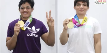 कुश्ती, ताइक्वांडो व साइकिलिंग ट्रैक इवेंट में हरियाणा ने झटके मेडल