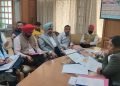 डा. बलजीत कौर ने विभाग के अधिकारियों के साथ विभिन्न मुद्दों पर चर्चा करके कल्याणकारी योजनाओं को समय पर लागू करने के अधिकारियों को दिए निर्देश