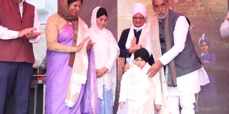 साहिबजादों के बलिदान को प्रधानमंत्री मोदी ने दी सच्ची श्रद्धांजलि : केंद्रीय राज्यमंत्री कृष्ण पाल गुर्जर