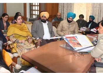 दिव्यांगजनों के बैकलॉग की प्रक्रिया को जल्द से जल्द मुकम्मल किया जायेः डॉ. बलजीत कौर