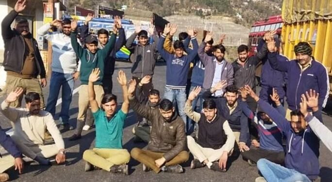 Truck Drivers Strike