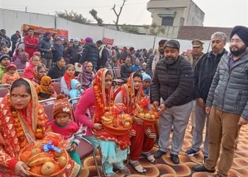 मोदी जी की गारंटी वाली गाड़ी संकल्प और खुशहाली के साथ पूरे देश भर के कोने कोने तक पहुँच रही है – विधायक असीम गोयल