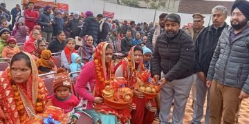 मोदी जी की गारंटी वाली गाड़ी संकल्प और खुशहाली के साथ पूरे देश भर के कोने कोने तक पहुँच रही है – विधायक असीम गोयल