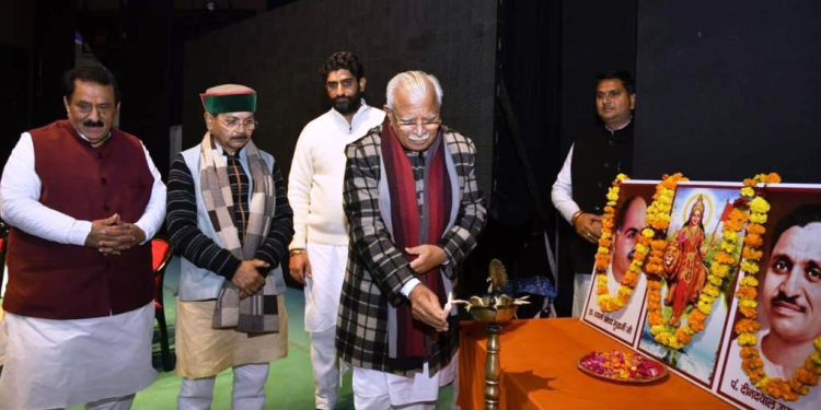 अयोध्या मंदिर में भगवान श्रीराम के विराजमान होने से देश और दुनिया के करोड़ों लोगों के मन की बात होगी पूरी: मनोहर लाल