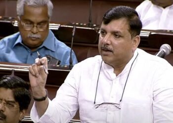 AAP Rajya Sabha MP Sanjay Singh