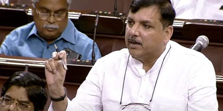AAP Rajya Sabha MP Sanjay Singh