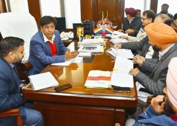 जिम्पा द्वारा जल सप्लाई और सेनिटेशन विभाग के कामों की प्रगति का जायज़ा