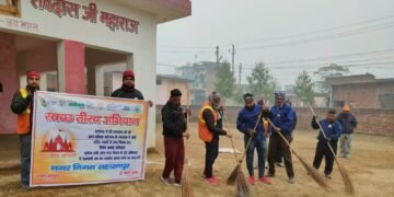 Temples Cleaning Before Pran Prtishtha