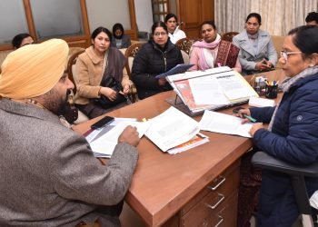 सामाजिक सुरक्षा, महिला एवं बाल विकास मंत्री ने आल पंजाब सुपरवाइजर्स एसोसिएशन के साथ मांगो संबंधी बैठक की