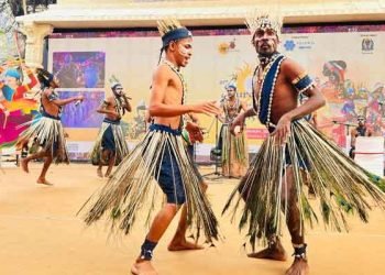 मेले की मुख्य व छोटी चौपाल पर दिनभर हो रहे हैं रंगारंग कार्यक्रम