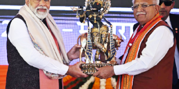 हरियाणा की डबल इंजन सरकार विश्व स्तरीय बुनियादी ढांचे के निर्माण के लिए प्रतिबद्ध – प्रधानमंत्री