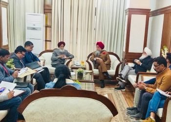 पंजाबी भाषा को जैमिनी ए. आई. (गुग्गल प्लेटफार्म) पर शामिल कराने के लिए अलग-अलग विभागों और पंजाबी बुद्धिजीवियों के साथ किया विचार-विमर्श