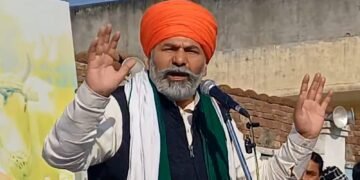 BKU Leader Rakesh Tikait