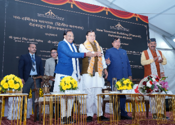 मुख्यमंत्री ने किया जौलीग्रान्ट एयरपोर्ट पर नवनिर्मित टर्मिनल भवन फेज-2 का लोकार्पण