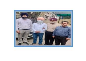 राजस्व पटवारी 34.70 लाख रुपये की रिश्वत लेने के दोष में विजीलेंस ब्यूरो द्वारा गिरफ्तार 