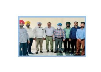 गुरदासपुर के एसपी का रीडर 5000 रुपए की रिश्वत लेता विजीलैंस ब्यूरो द्वारा काबू  