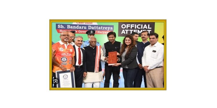 भारत ने 128 खिलाड़ियों की भागीदारी के साथ कबड्डी में बनाया नया गिनीज वर्ल्ड रिकॉर्ड