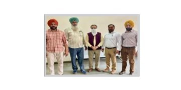 पेंशन केस पास करवाने के बदले रिश्वत लेता सहायक खज़़ाना अफ़सर विजीलैंस ब्यूरो द्वारा गिरफ़्तार  