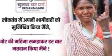 जिला में विभिन्न रत्चात्मक गतिविधियों से मतदाताओं को लोकतंत्र के महापर्व में वोट डालने के लिए किया जा रहा प्रेरित