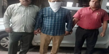 1,15,000 रुपए की रिश्वत लेने वाला मुख्य मुंशी विजीलैंस ब्यूरो द्वारा गिरफ़्तार