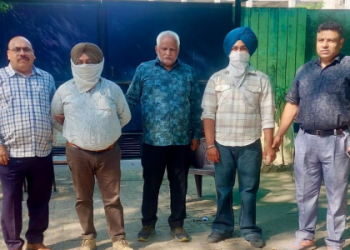 विजीलैंस ब्यूरो ने पटवारी और उसके साथी को 3,500 रुपये की रिश्वत लेने के आरोप में किया गिरफ्तार