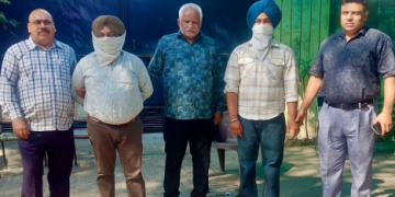 विजीलैंस ब्यूरो ने पटवारी और उसके साथी को 3,500 रुपये की रिश्वत लेने के आरोप में किया गिरफ्तार