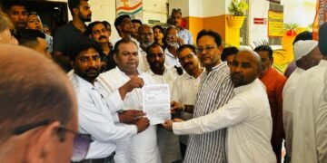 NEET Exam : नीट परीक्षा में धांधली को लेकर कांग्रेस का प्रदर्शन, भाजपा सरकार पर लगाये आरोप