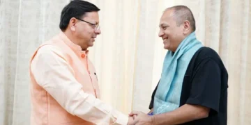 फिल्म मेकर विपुल अमृतलाल शाह ने की सीएम से मुलाकात