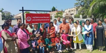 राष्ट्रीय पोषण माह के अवसर पर हेल्थ थीम पार्क का अनावरण