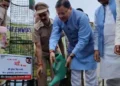 सीएम ने गैरसैंण में किया पौधारोपण