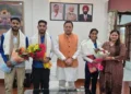 सीएम से ओलंपिक खिलाड़ियों ने की भेंट