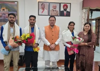 सीएम से ओलंपिक खिलाड़ियों ने की भेंट
