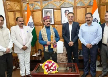 सीएम से हिमाचल प्रदेश पुलिस सेवा के डेलिगेशन ने की भेंट