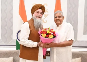 स्पीकर संधवां ने की उपराष्ट्रपति से मुलाकात