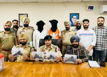 हथियार तस्करी मॉड्यूल का भंडाफोड़, हथियार व हवाला राशि बरामद