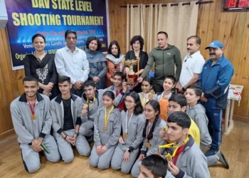 D.A.V. 10 मीटर स्टेट शूटिंग चैंपियनशिप का समापन