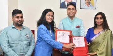 P.S.D.M. ने किया रैना एजुकेशन फाउंडेशन के साथ करार