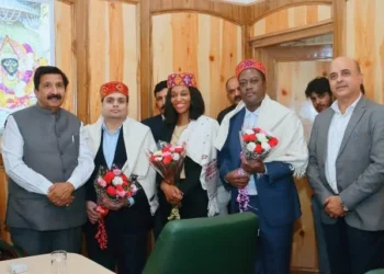 उप-मुख्यमंत्री से मिले न्यू डेवलपमेंट बैंक के प्रतिनिधि