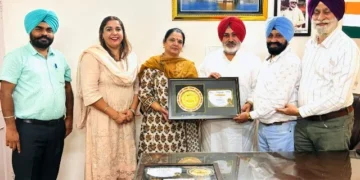 पंजाब को मिला A.I.F. योजना पुरस्कार