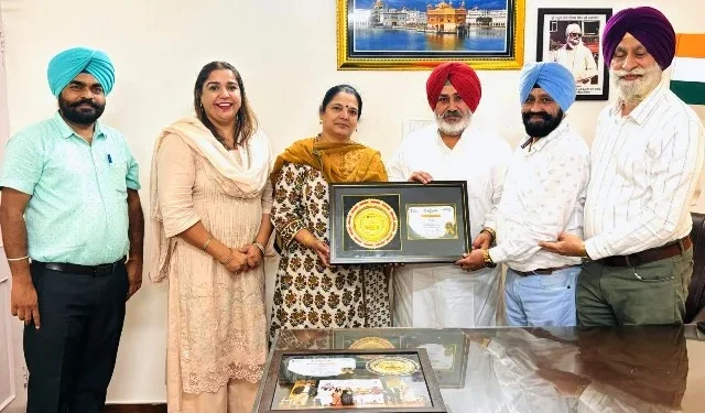 पंजाब को मिला A.I.F. योजना पुरस्कार