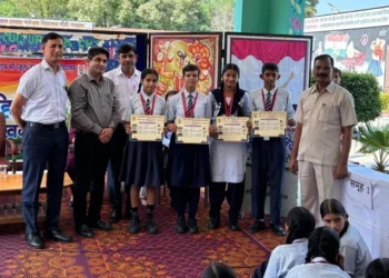 पीएम श्री जवाहर नवोदय विद्यालय में हिंदी प्रश्नोत्तरी आयोजित